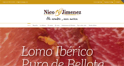 Desktop Screenshot of nicojimenez.com